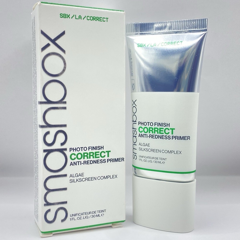 Smashbox Photo Finish Correct Anti-Redness Primer 1 fl oz/30ml Full Size New!